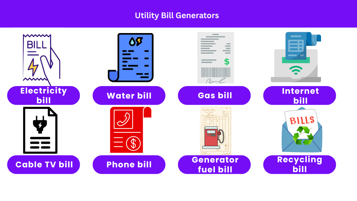 Why Utility Bill Generators Are in High Demand Today